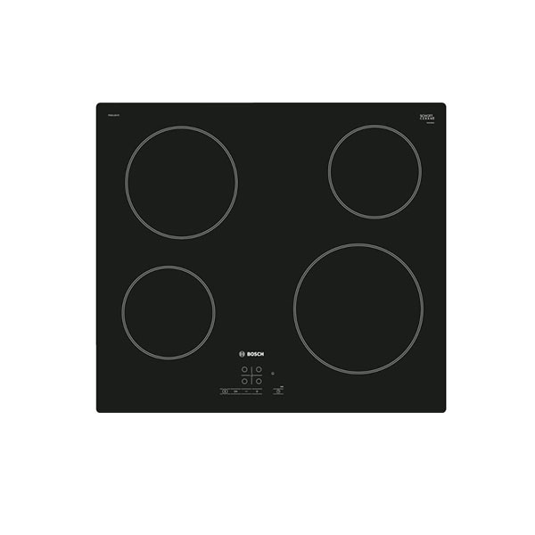 Bosch 60 cm Electric hob (Black, PKE611B17E)