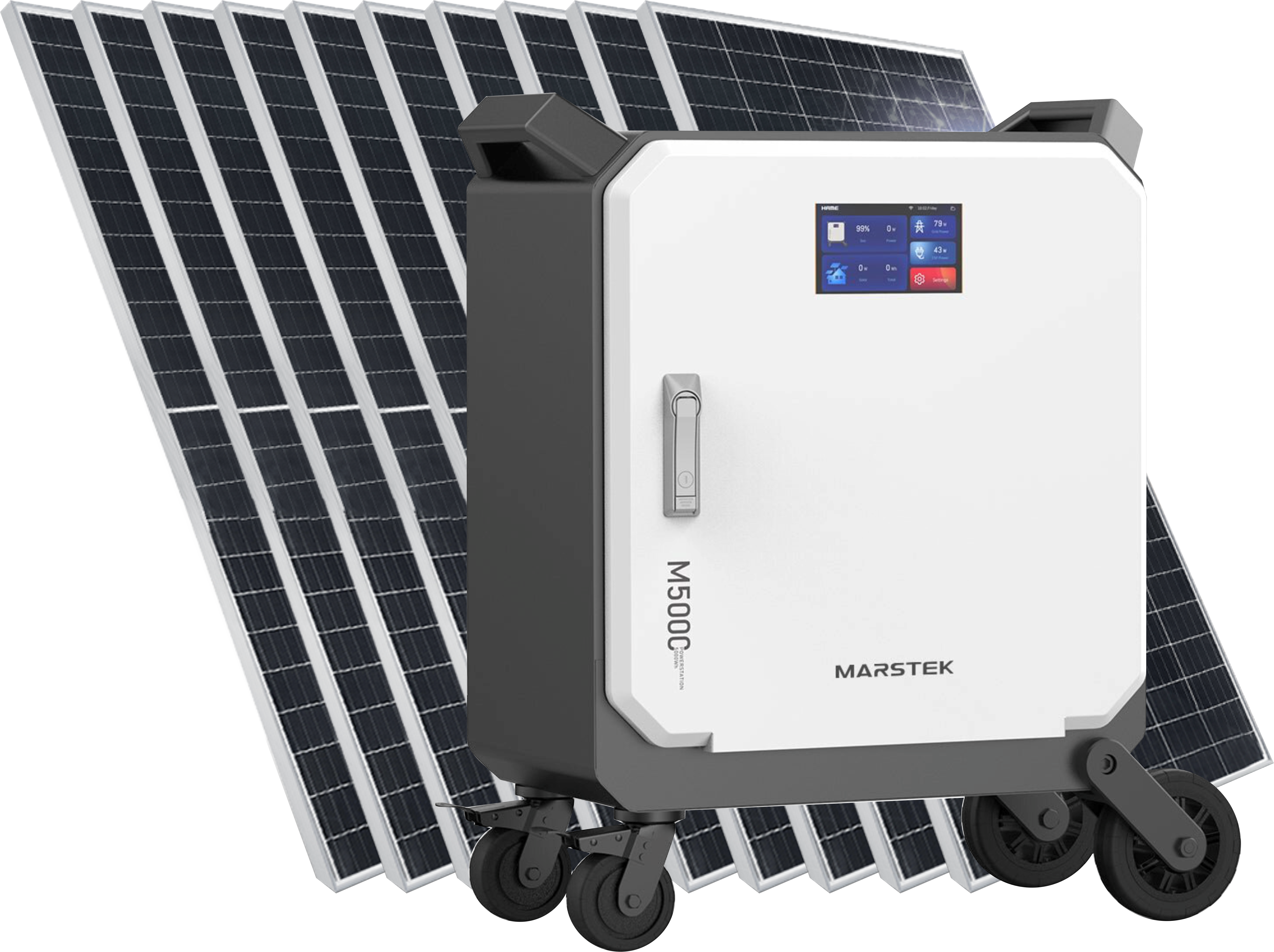 Marstek All-in-One Solar Generator: 5kVA Inverter + 5kWh Lithium Ion Battery + 5,500W